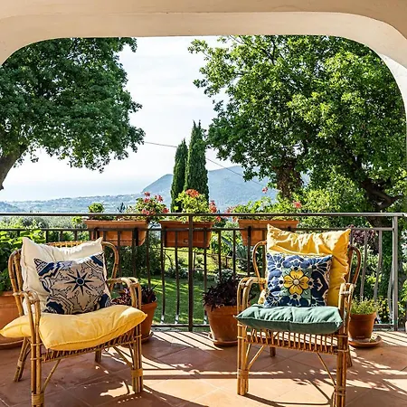 Elegante Panoramica Con Giardino E Idromassaggio A 10 Minuti Dal Mare Villa