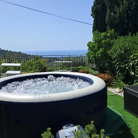 Villa Elegante Panoramica Con Giardino E Idromassaggio A 10 Minuti Dal Mare *