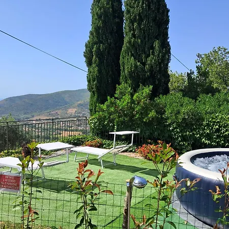 Elegante Panoramica Con Giardino E Idromassaggio A 10 Minuti Dal Mare Castellabate